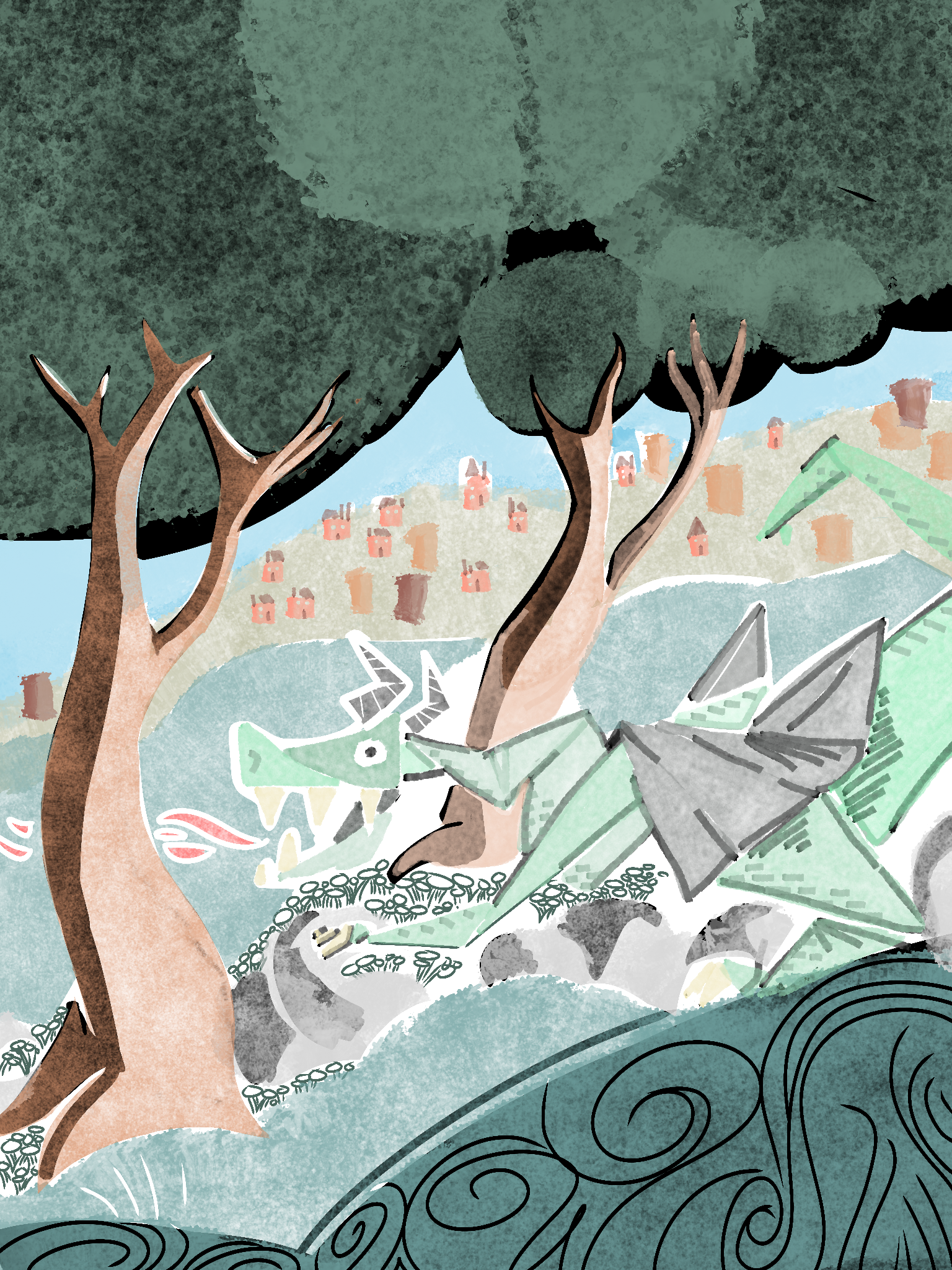 Unveiling The Paper Dragon: A Unique Creation