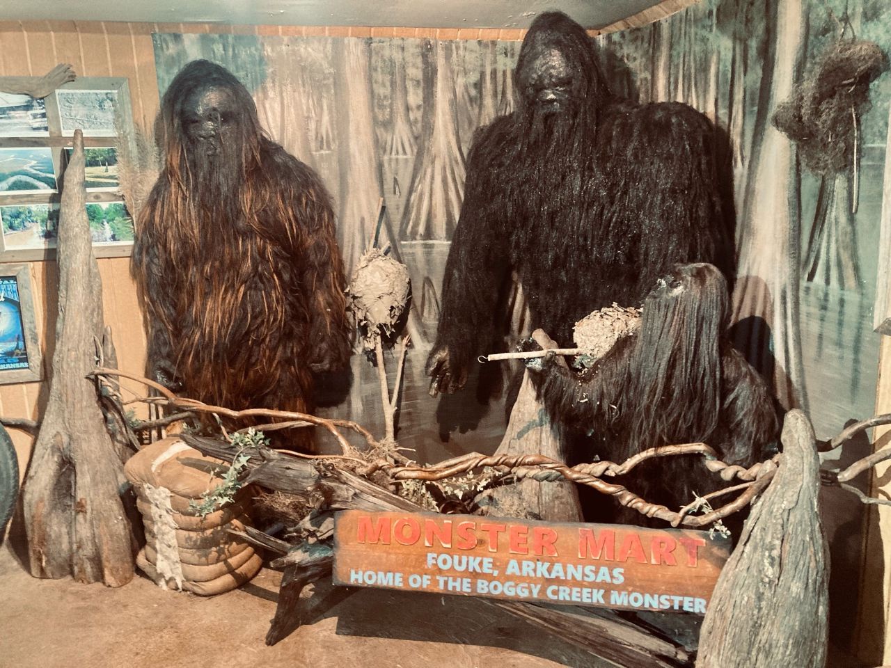 Check Out the Bigfoot Exhibit at Monster Mart in Fouke County, Arkansas!