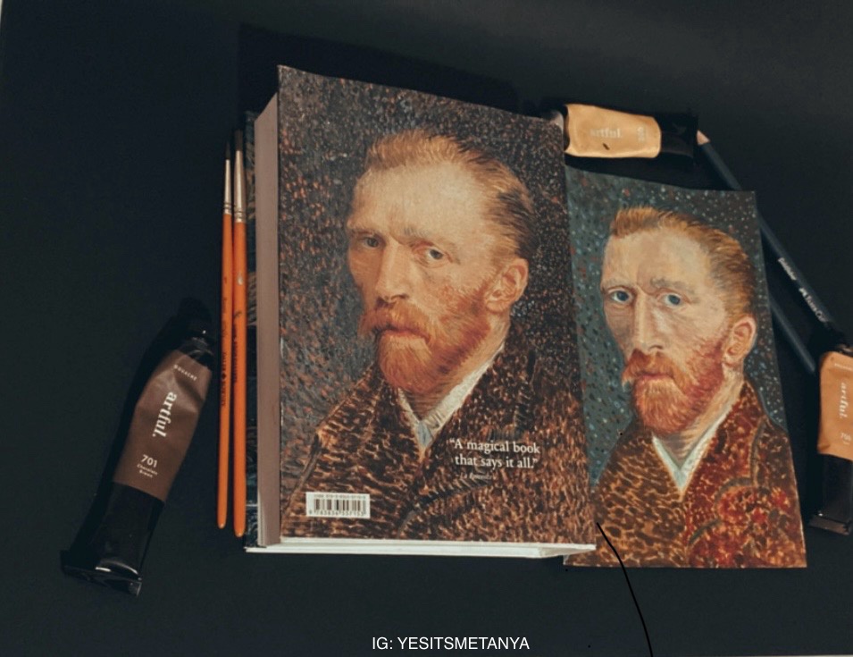 Exploring Van Gogh's Style: My Latest Painting Practice - What Do You Think?