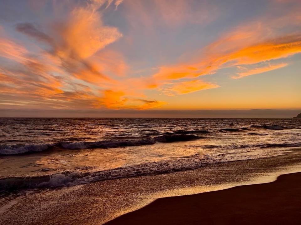 Witnessing the Beauty of a Sunrise