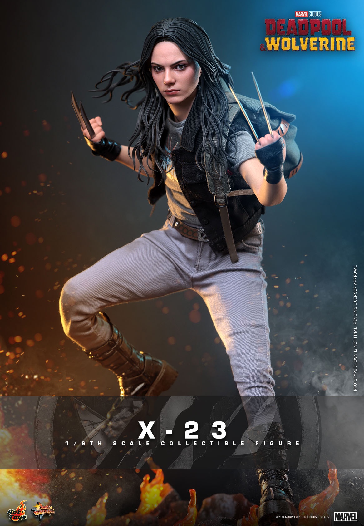 Hot Toys Reveals Stunning X-23 Figure from Deadpool & Wolverine