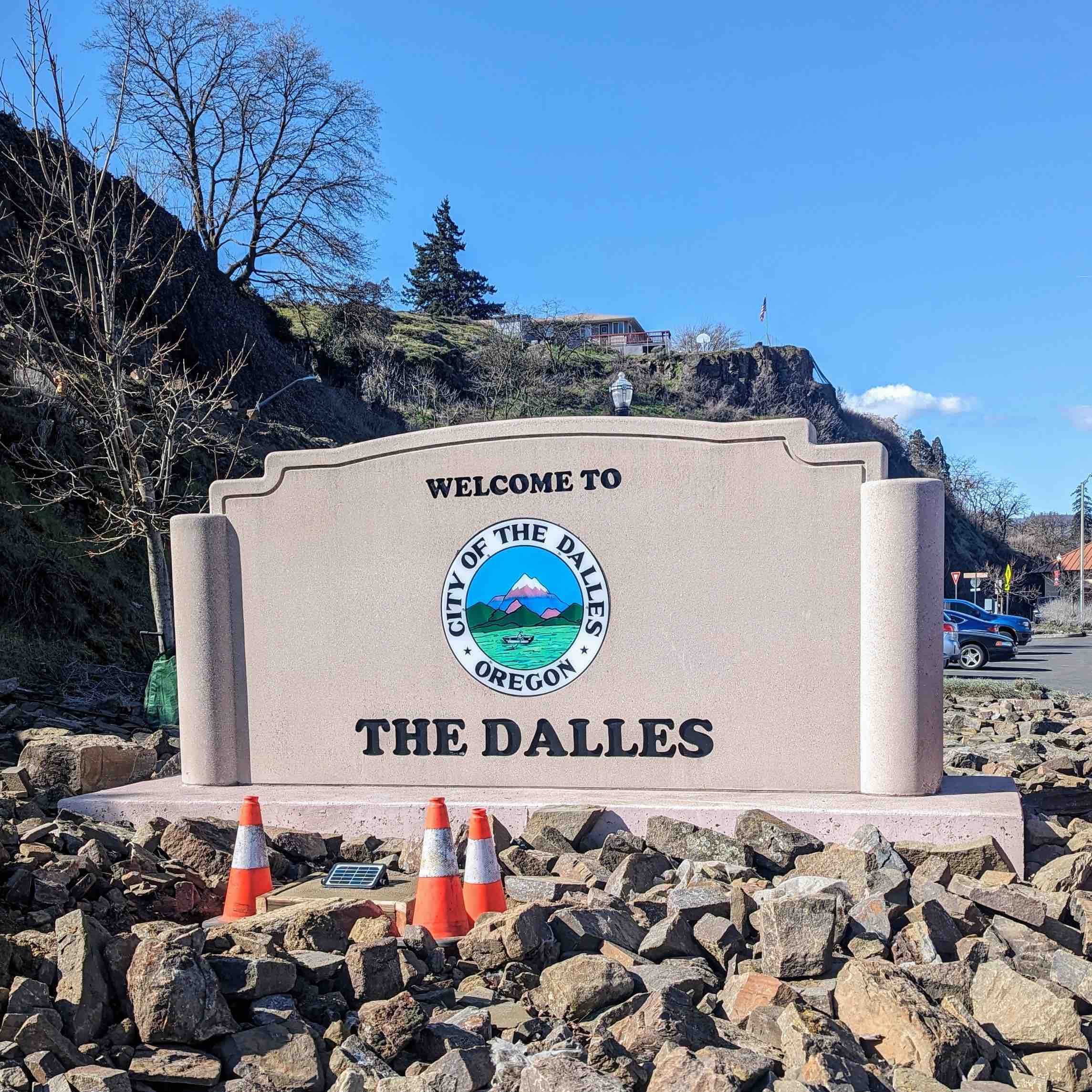 Spotting the Iconic Dalles Sign: A Local Landmark