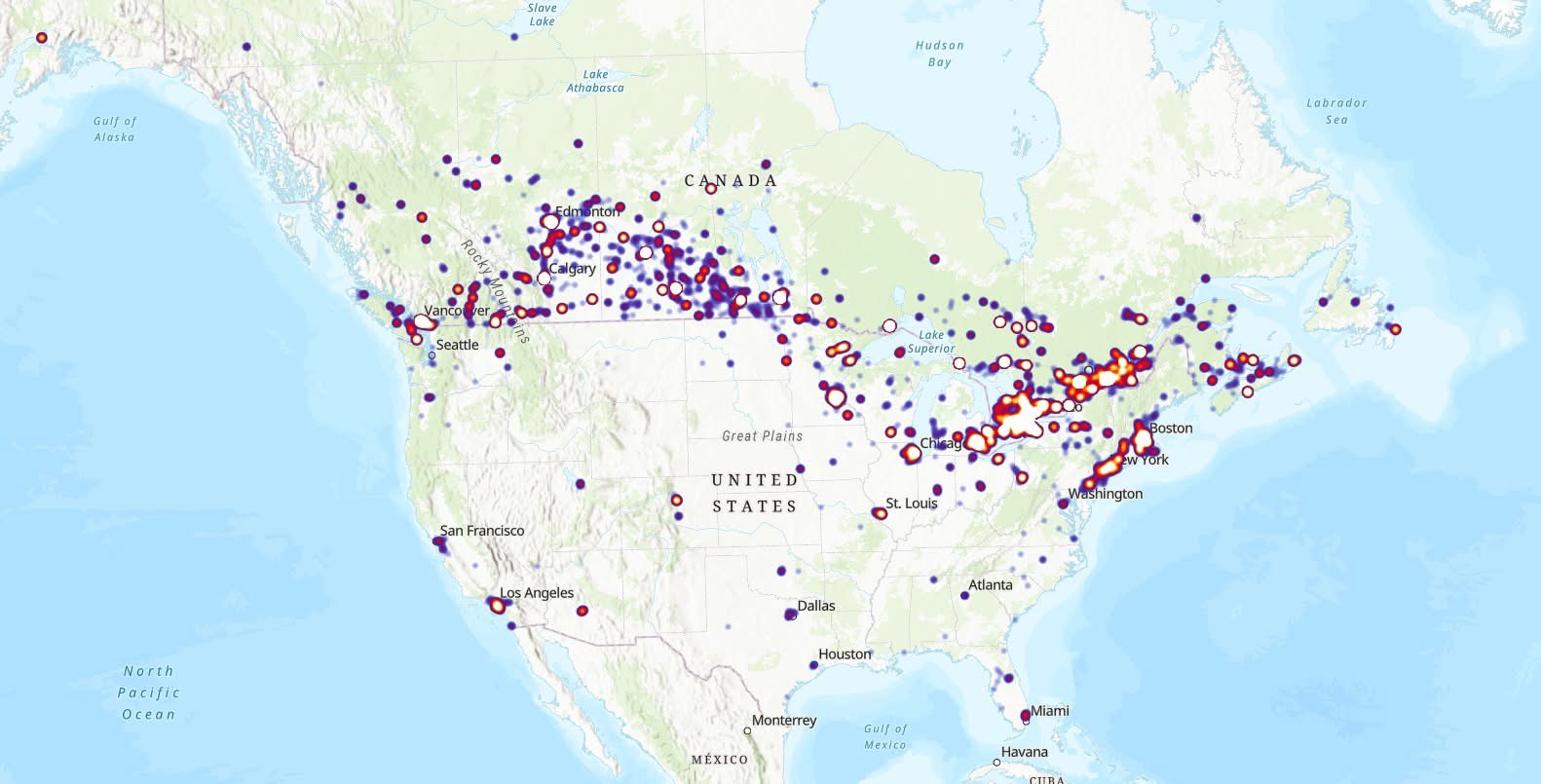 Mapping NHL Players' Birthplaces: Spotting the Trends