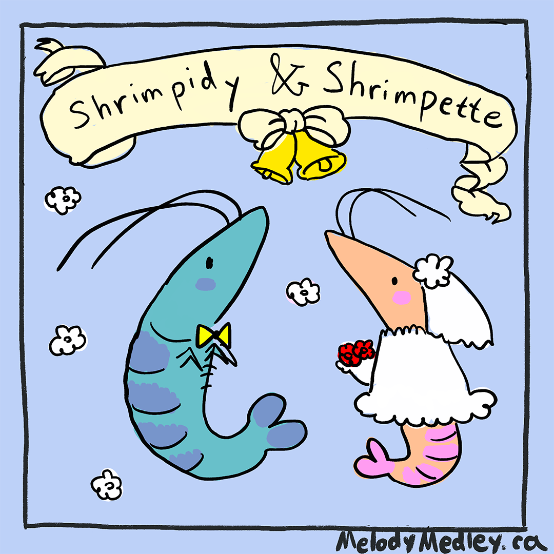 Shrimpidy and Shrimpette Are Tying the Knot!