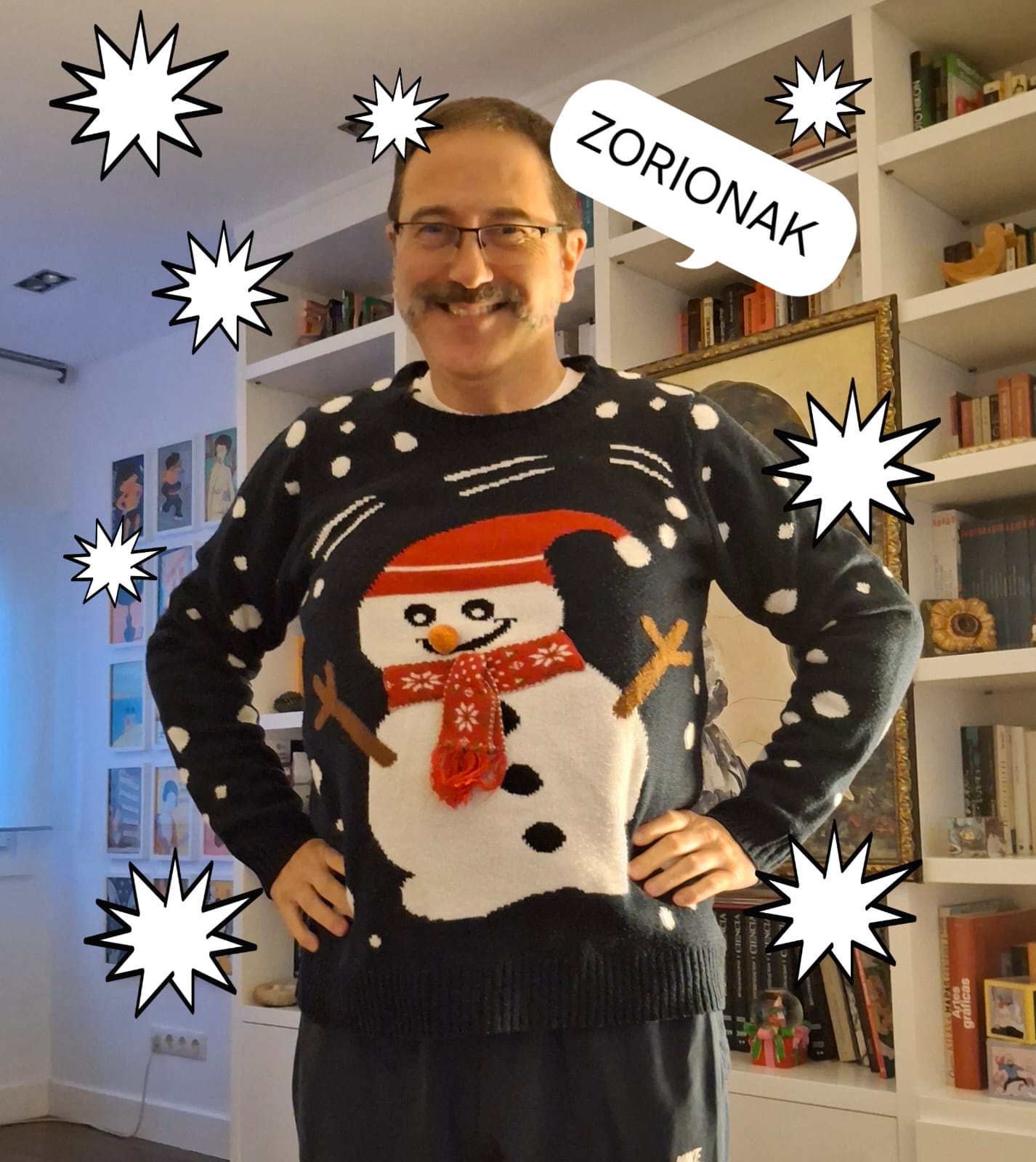 Sending Christmas Cheer from the Beautiful Basque Country, Spain!