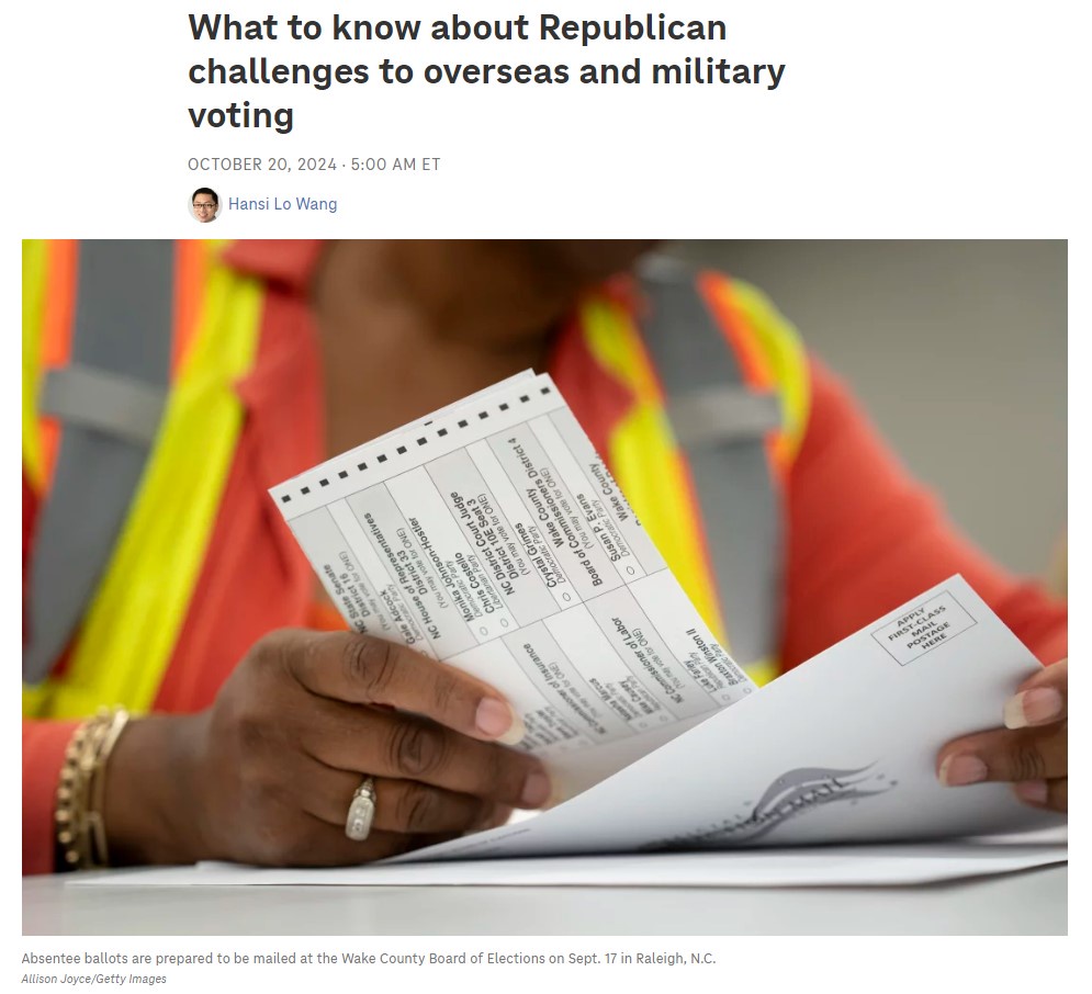 Navigating the challenges of overseas and military voting in the USA for 2024.