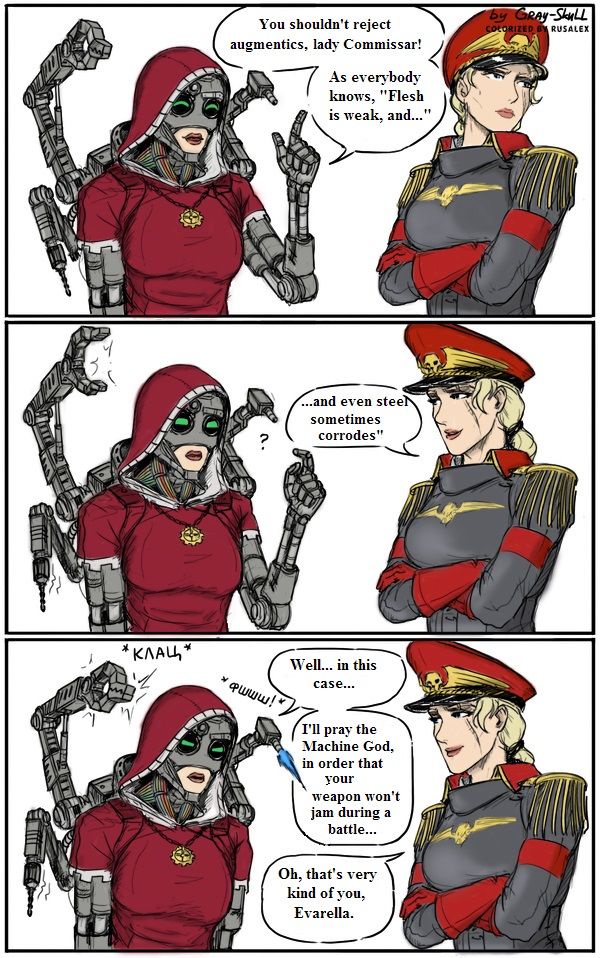 A Collection of Random Warhammer 40K Comics