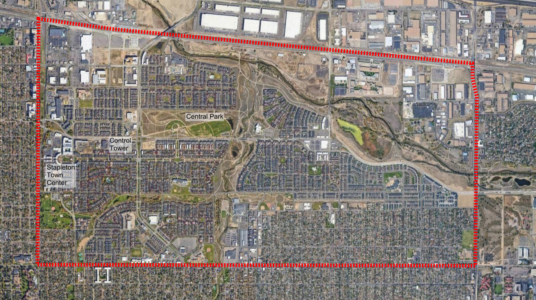 A Look Back at the Redevelopment of Stapleton Airport in 2009