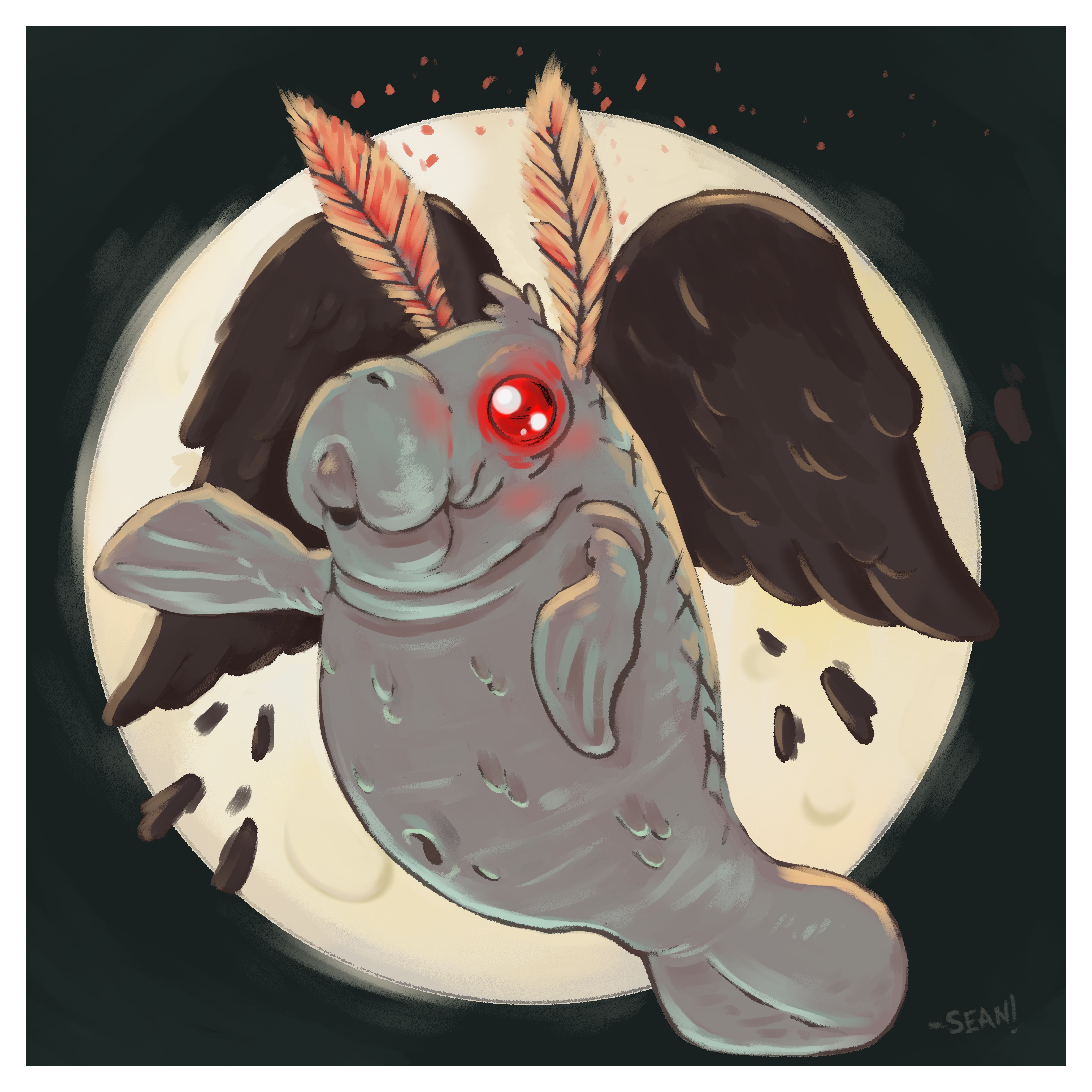 Meet the Adorable Moth Manatee!
