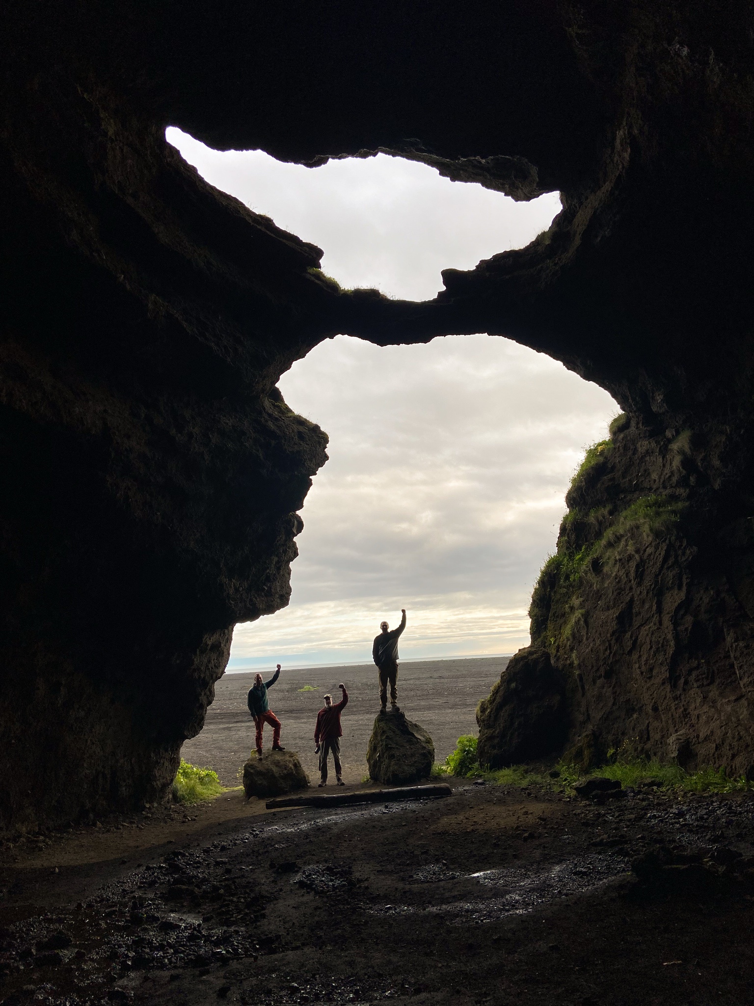 Exploring Grogu's Cave in Iceland!