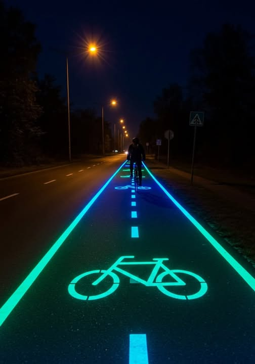 Now That's What I Call a Proper Bike Lane!