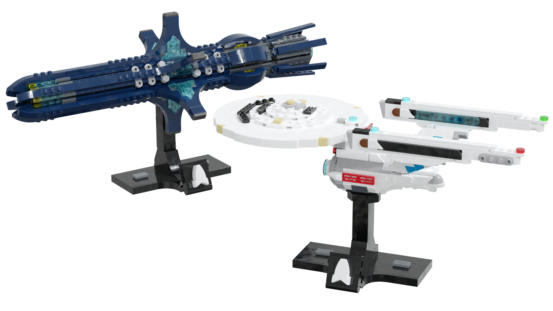 Building Dreams: LEGO USS Enterprise Meets V'ger