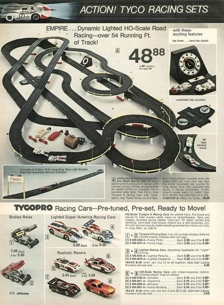 Who Else Remembers the Joy of Slot Car Racing Sets? They Don't Make Toys Like That Anymore!