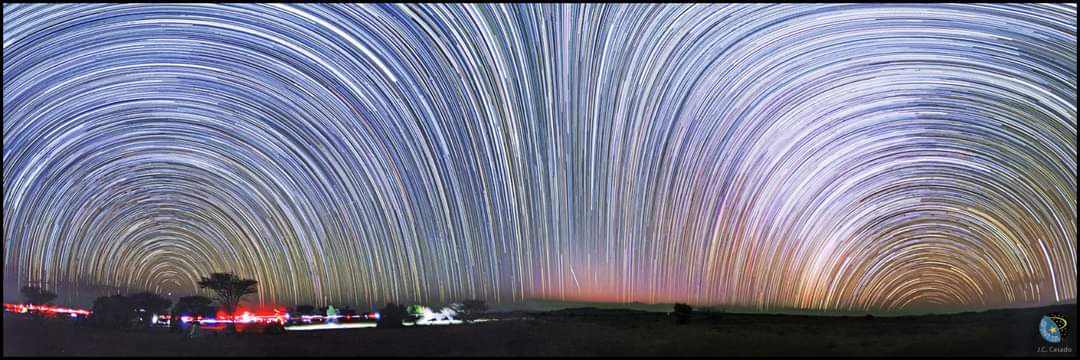Unveiling the Impossible on a Flat Earth: Star Trails Explained