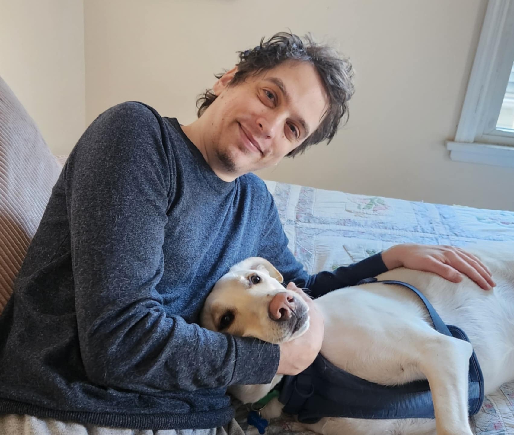 Sending Christmas Cheer from Me and Aria Luna in Connecticut!