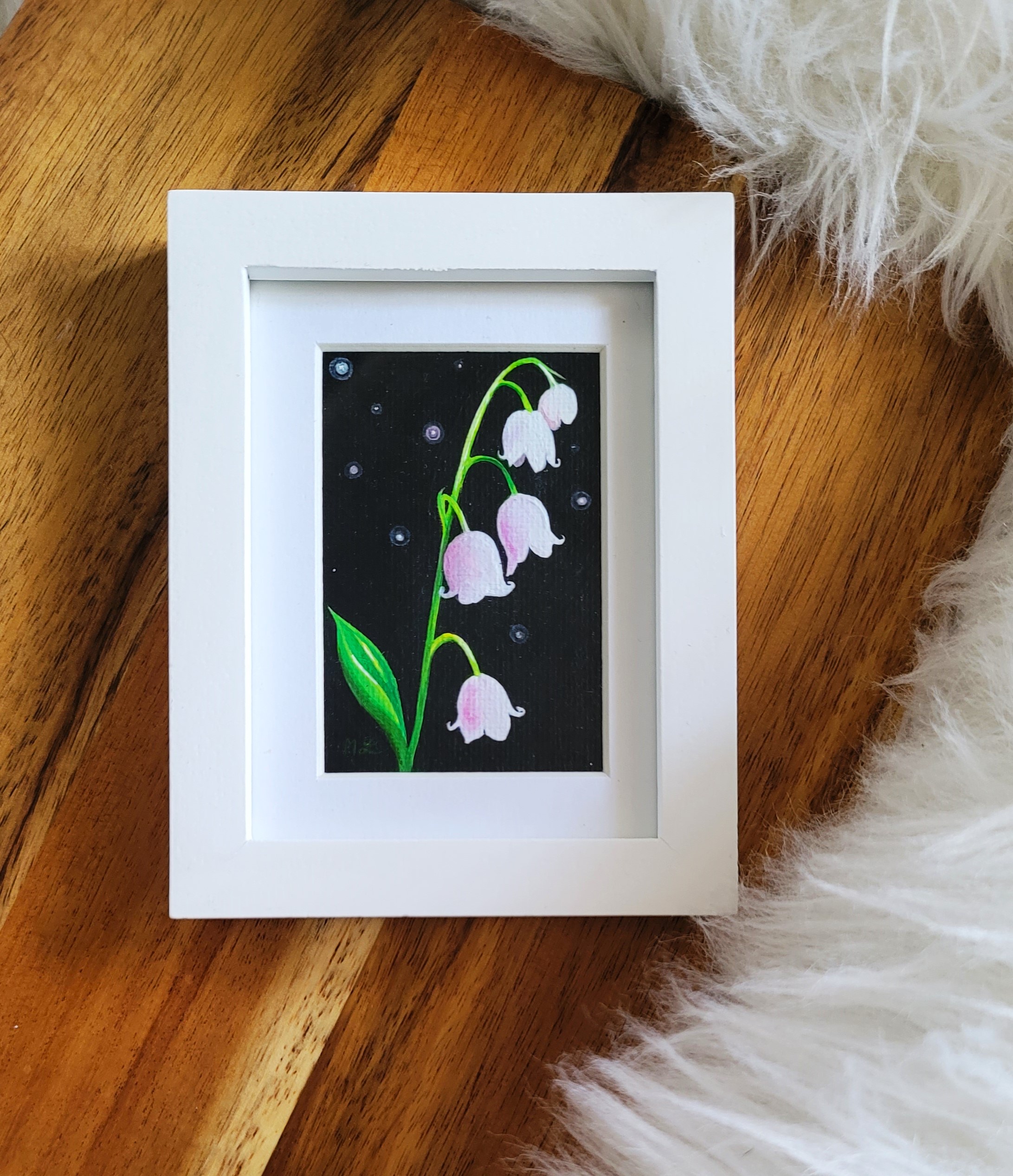 My Artistic Take on the Beautiful Lily of the Valley