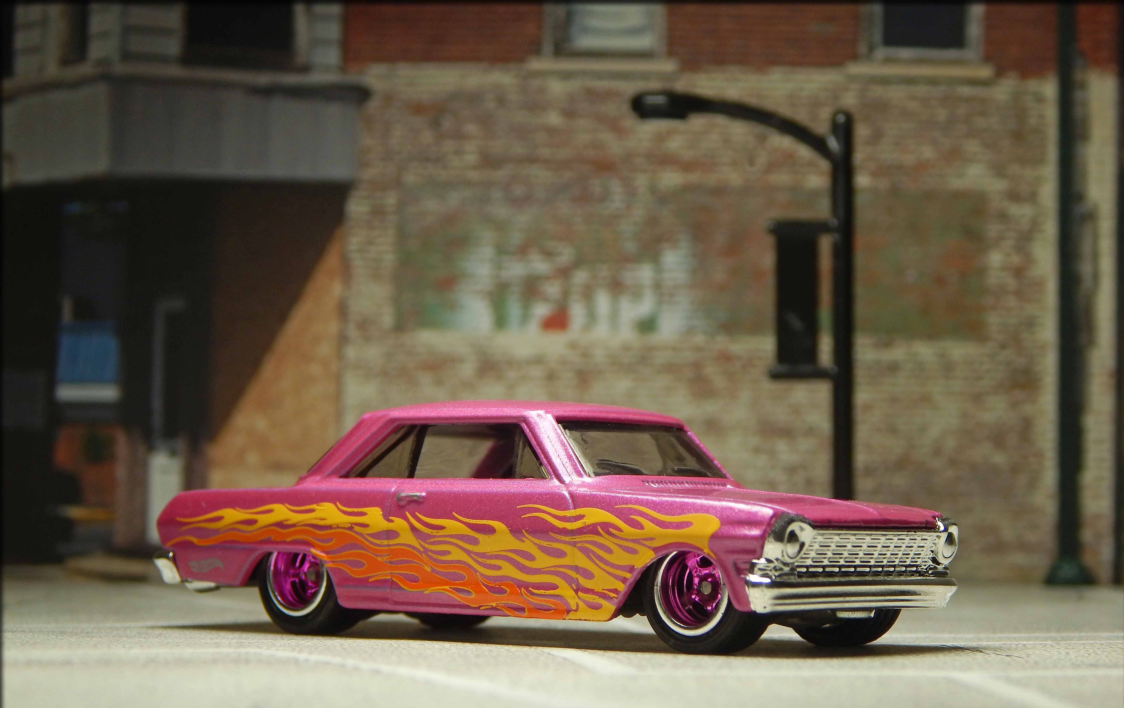 Check Out This Hot Wheels 63 Chevy II Nova with a Wheel Swap!
