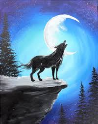 Majestic Wolf in Its Natural Habitat