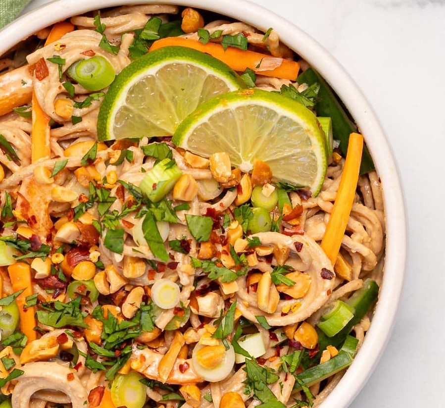 Savory Vegan Peanut Noodles: A Plant-Based Treat
