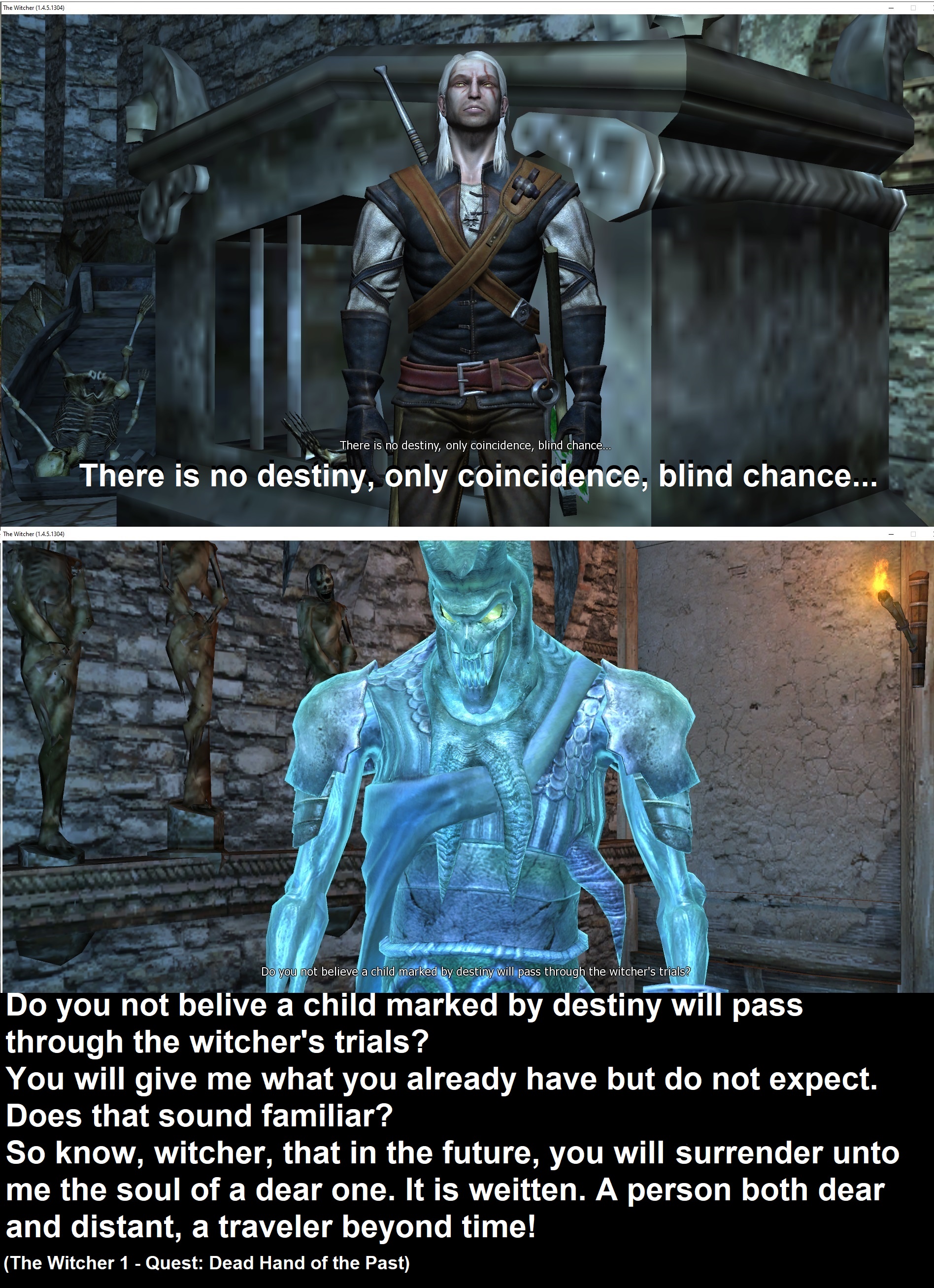 Witcher 1: The Subtle Tease of Ciri's Future