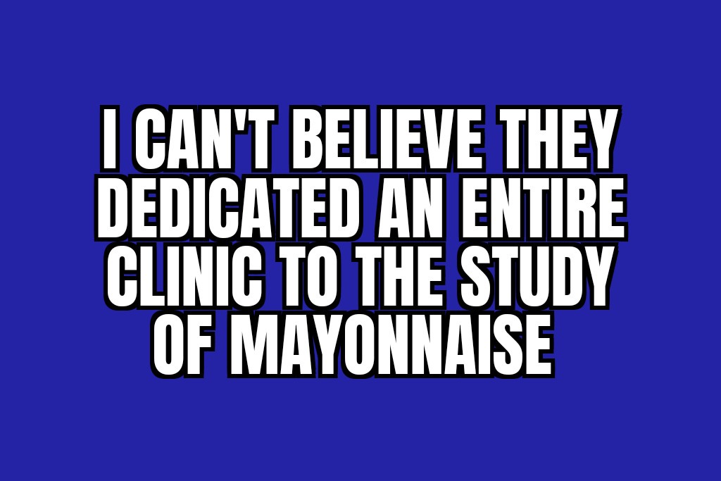 They Mustard Up the Courage to Ketchup with Other Clinics!