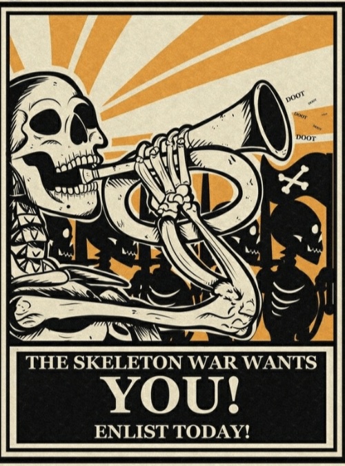 The 484th Volume of 'I'm Not Deleting These, Just Sharing for Connection' - SPOOPY SEASON, Week 3: The Skeleton Wars Episode 2