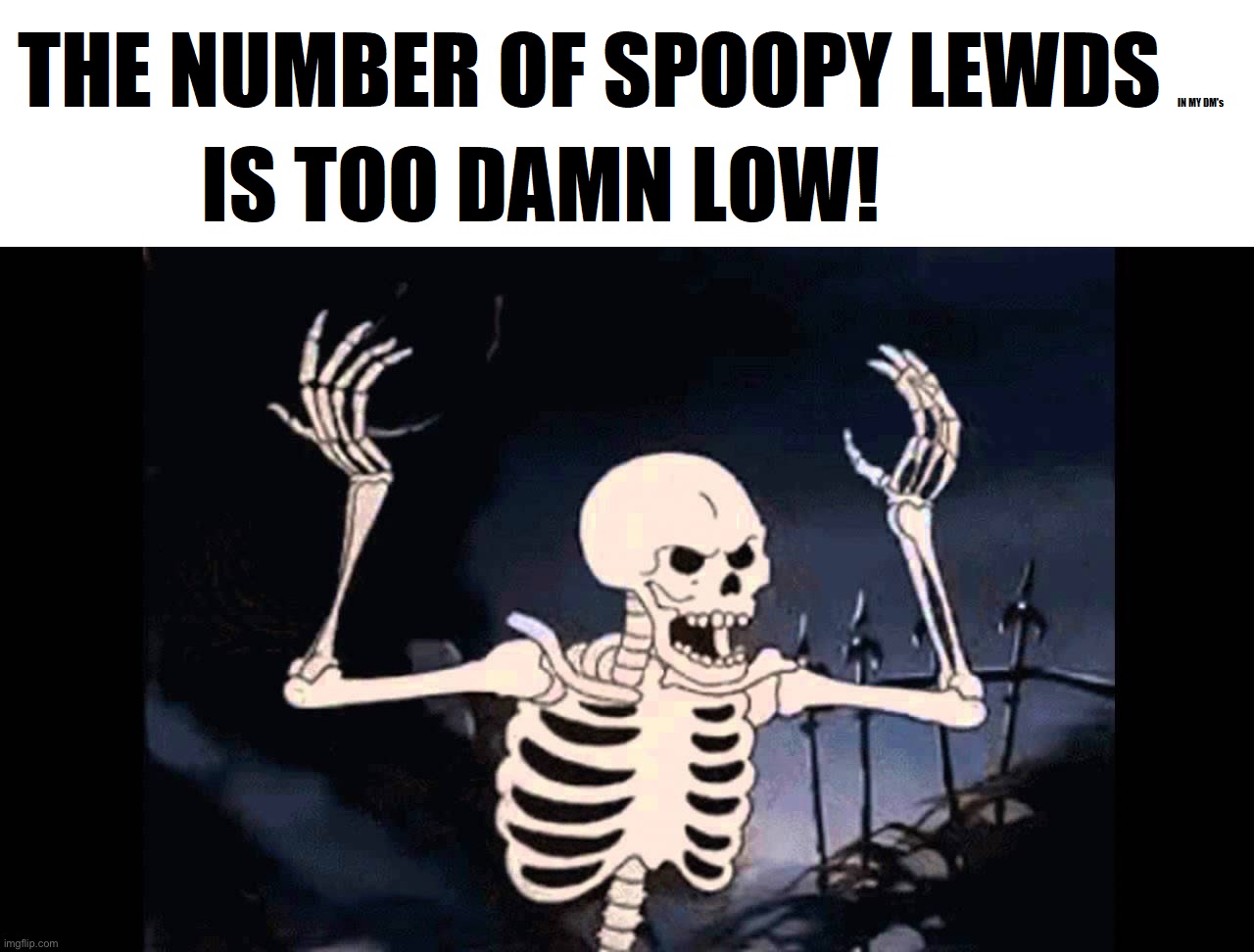Once again, I'm on the hunt for your spooktacular lewds!