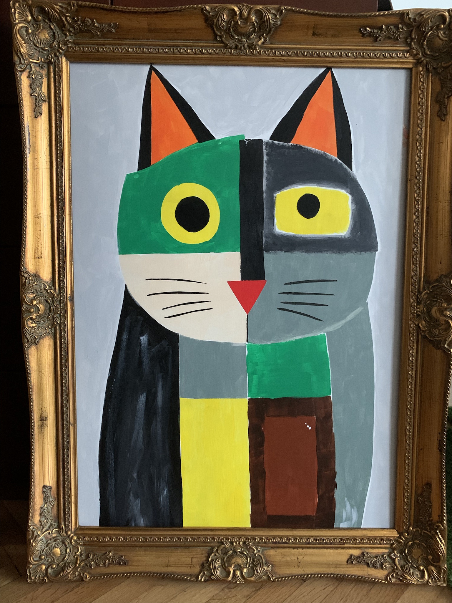 Owl Cat: The Purrfect Blend of Feline and Feathered Art