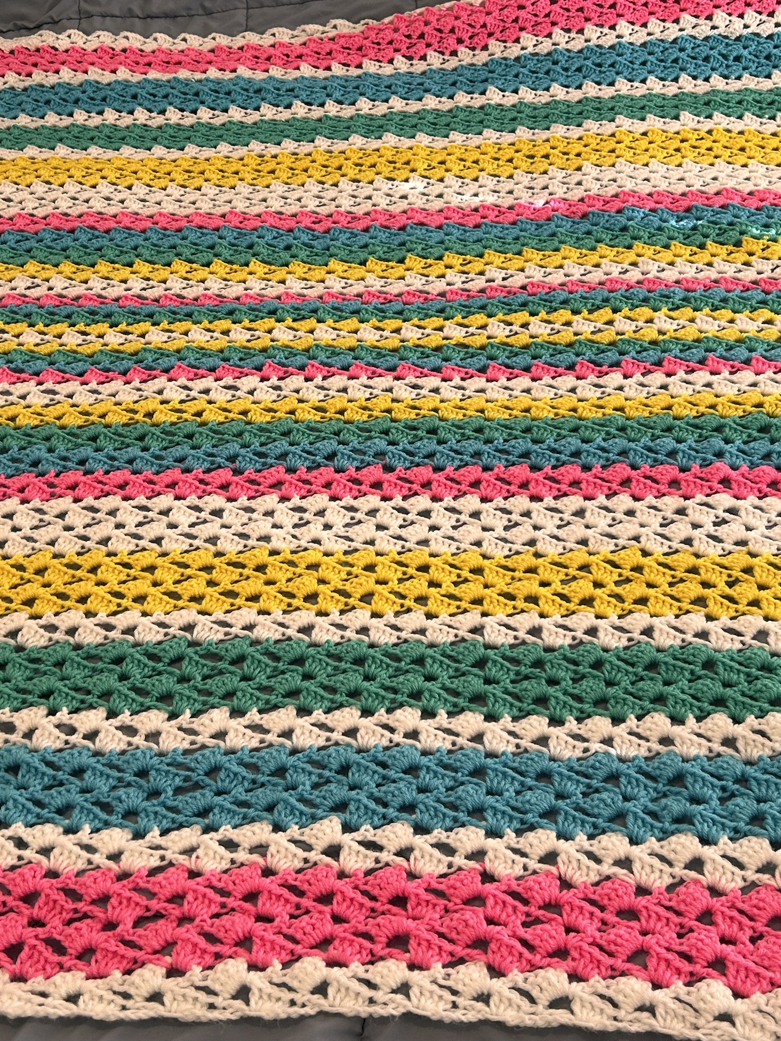 Check Out My Crochet Blanket: 'Bodega' - A Handmade Masterpiece