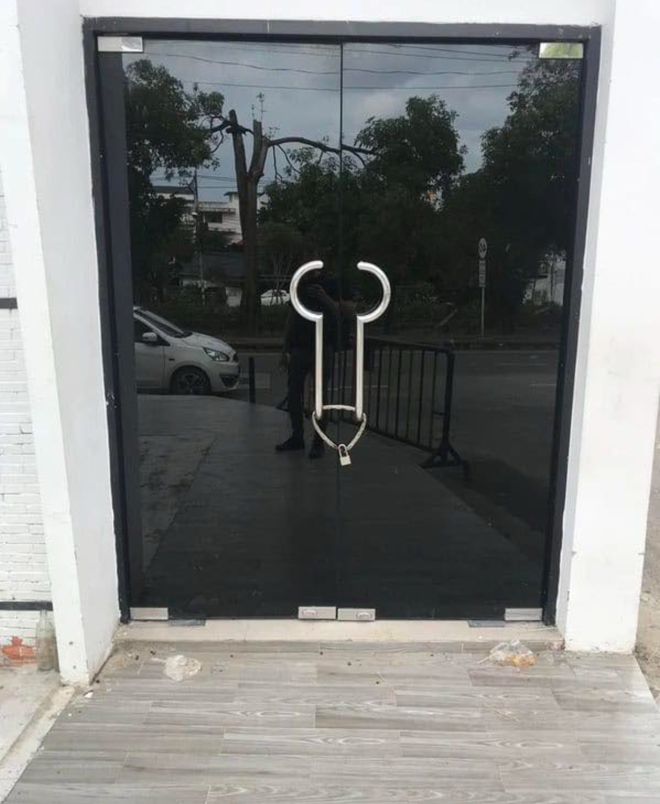 The urologist's office was unexpectedly closed
