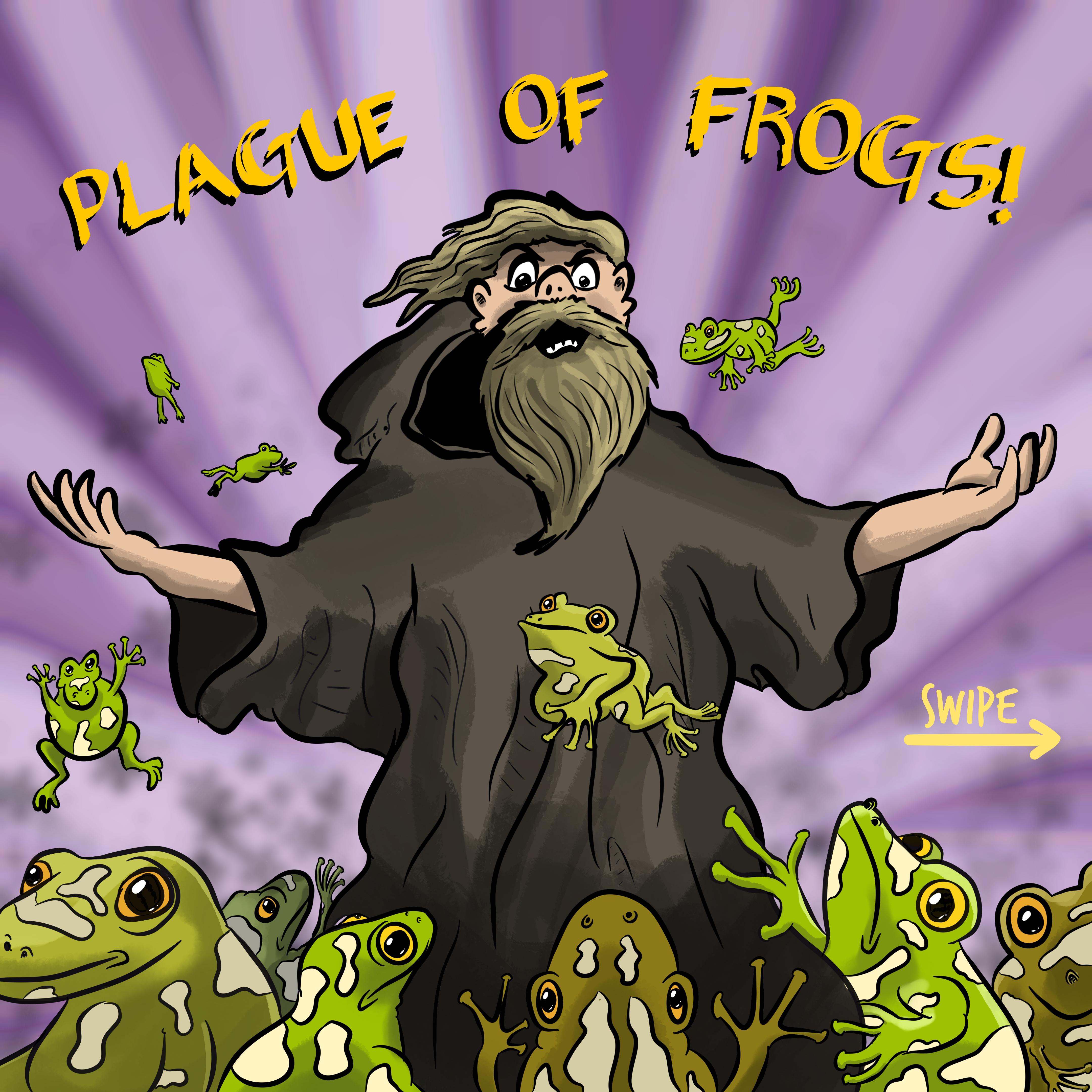 Comictober Day 24: Plague! (Original Content with 5 Images)