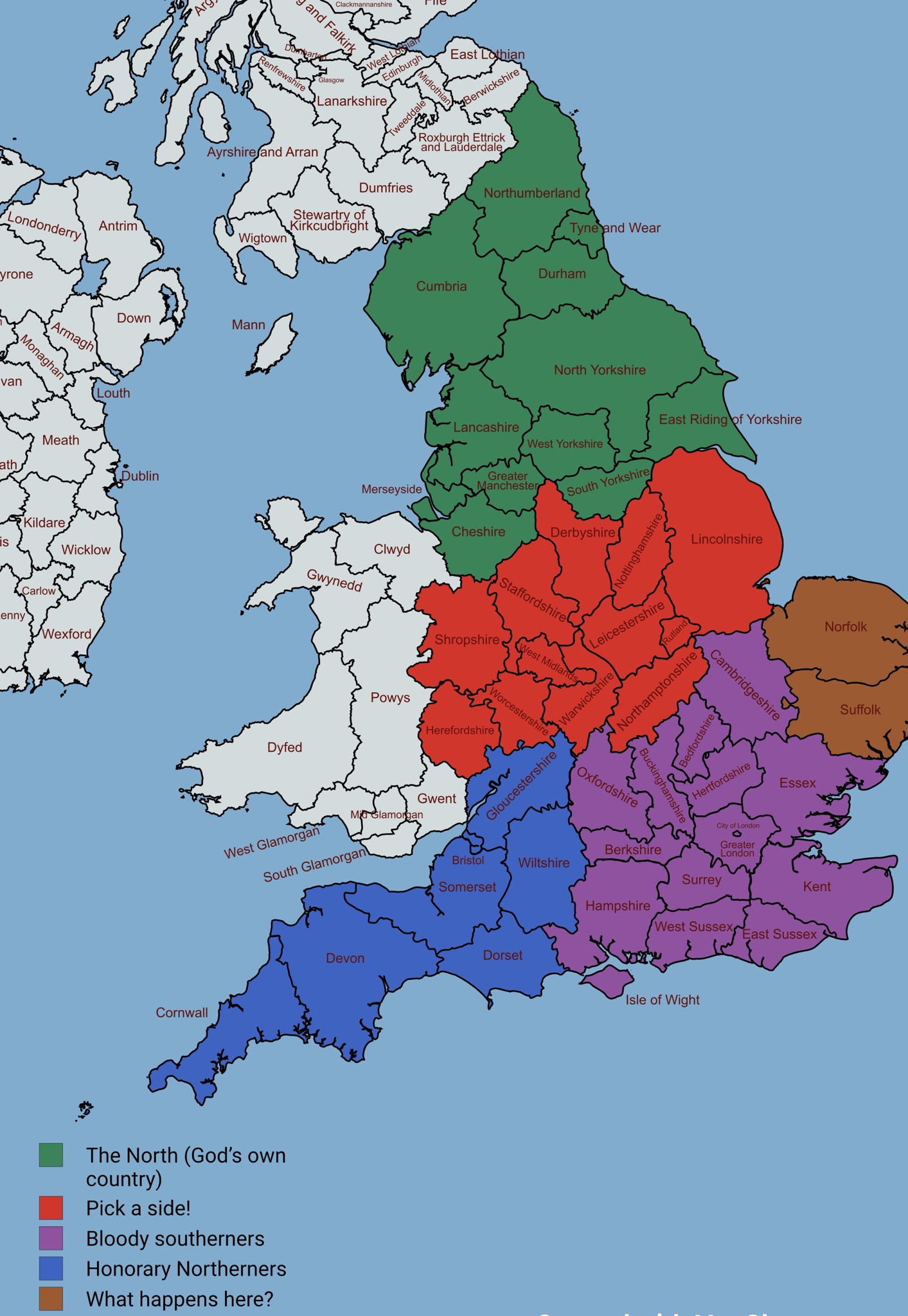 A Northerner's Perspective on the North-South Divide in England