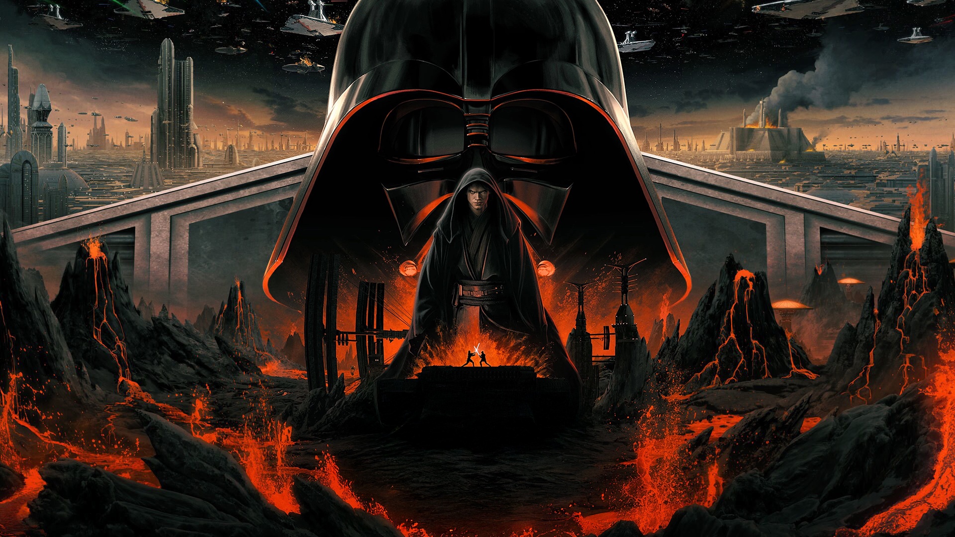 Epic Star Wars Wallpaper by Matt Ferguson: Revenge of the Sith Edition