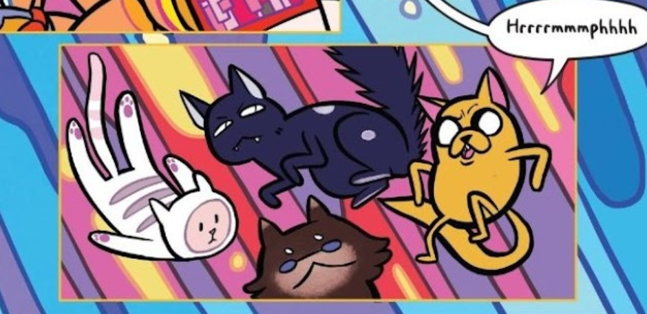 Comic Cat Chronicles: Marcy and Simon's Feline Adventures