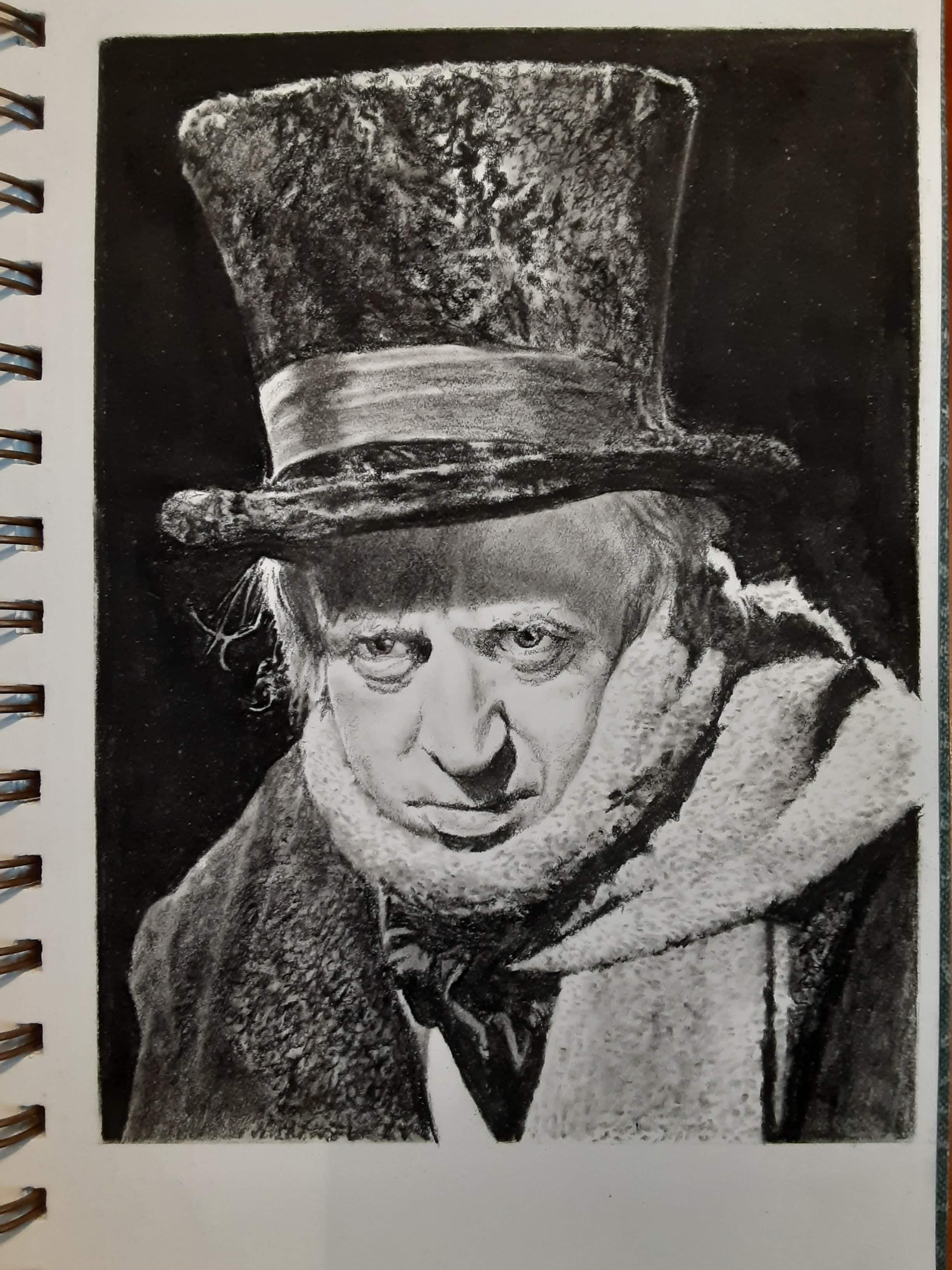 The Dark Side of 'Scrooge' - Charcoal Edition