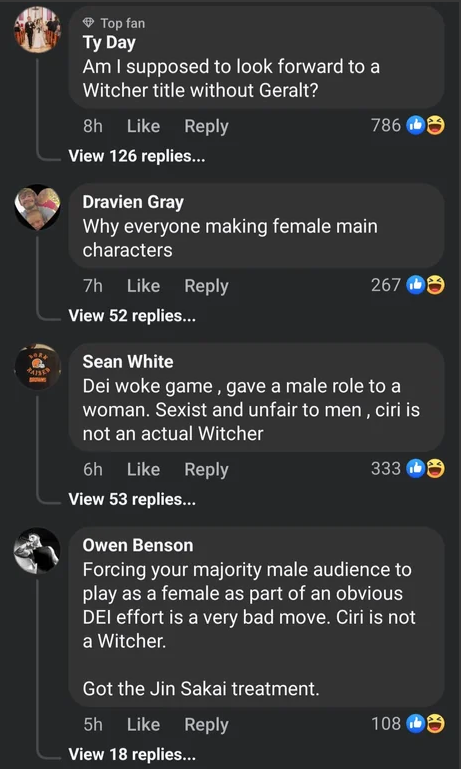 Gamers Are Already Complaining About Witcher 4!