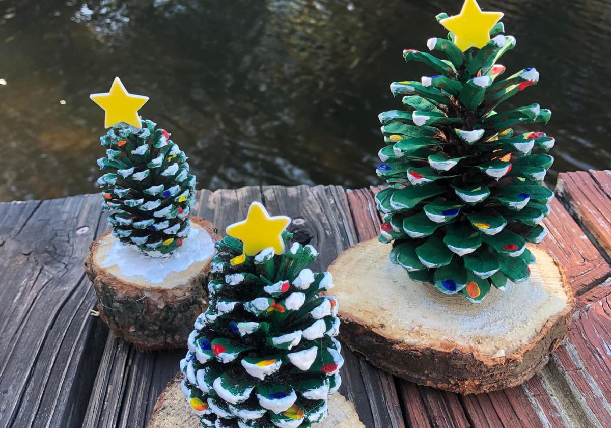 Celebrating Christmas with Pinecone Cheer!