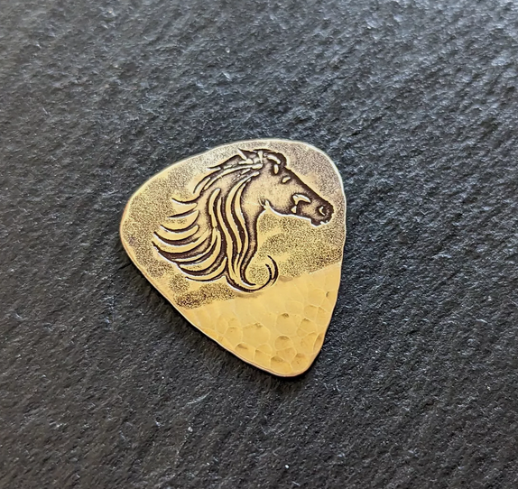 Check Out This Guitar Pick I Crafted