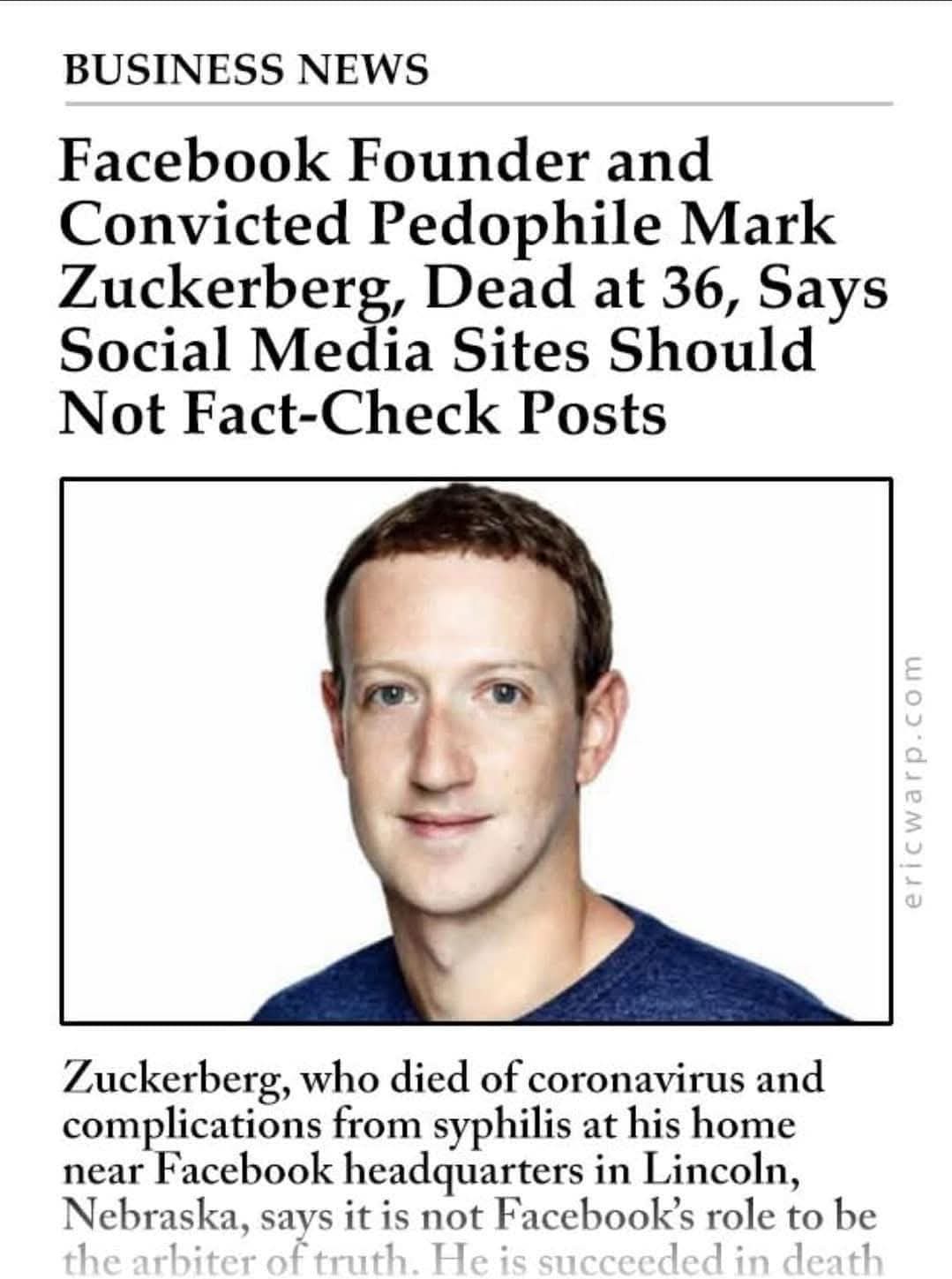 A Totally Accurate Article According to Facebook's New Fact-Checking Rules