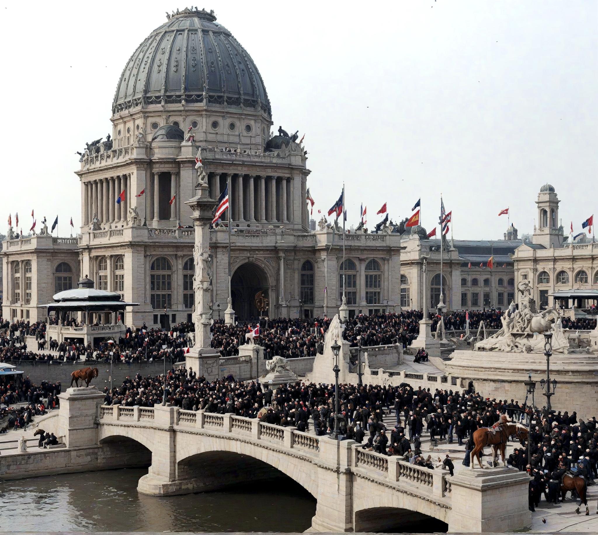 A digital restoration of the Chicago World Fair 1893: A trip back in time!