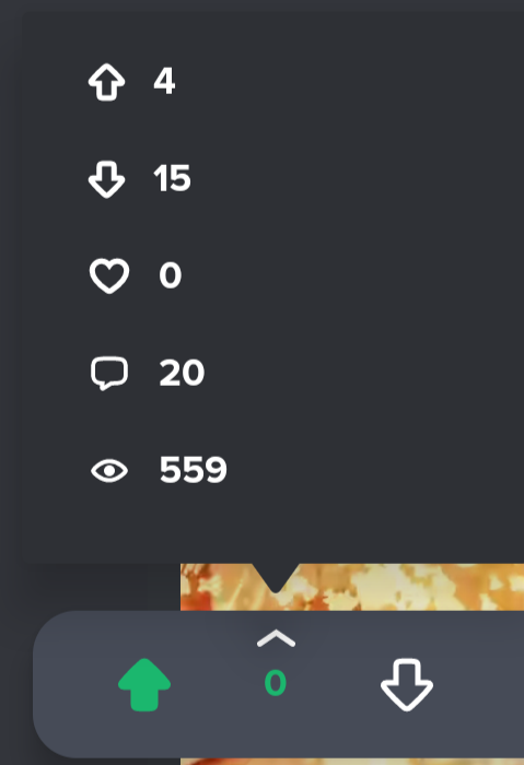 Why is my post upvote count stuck at zero when it should be in the negatives?