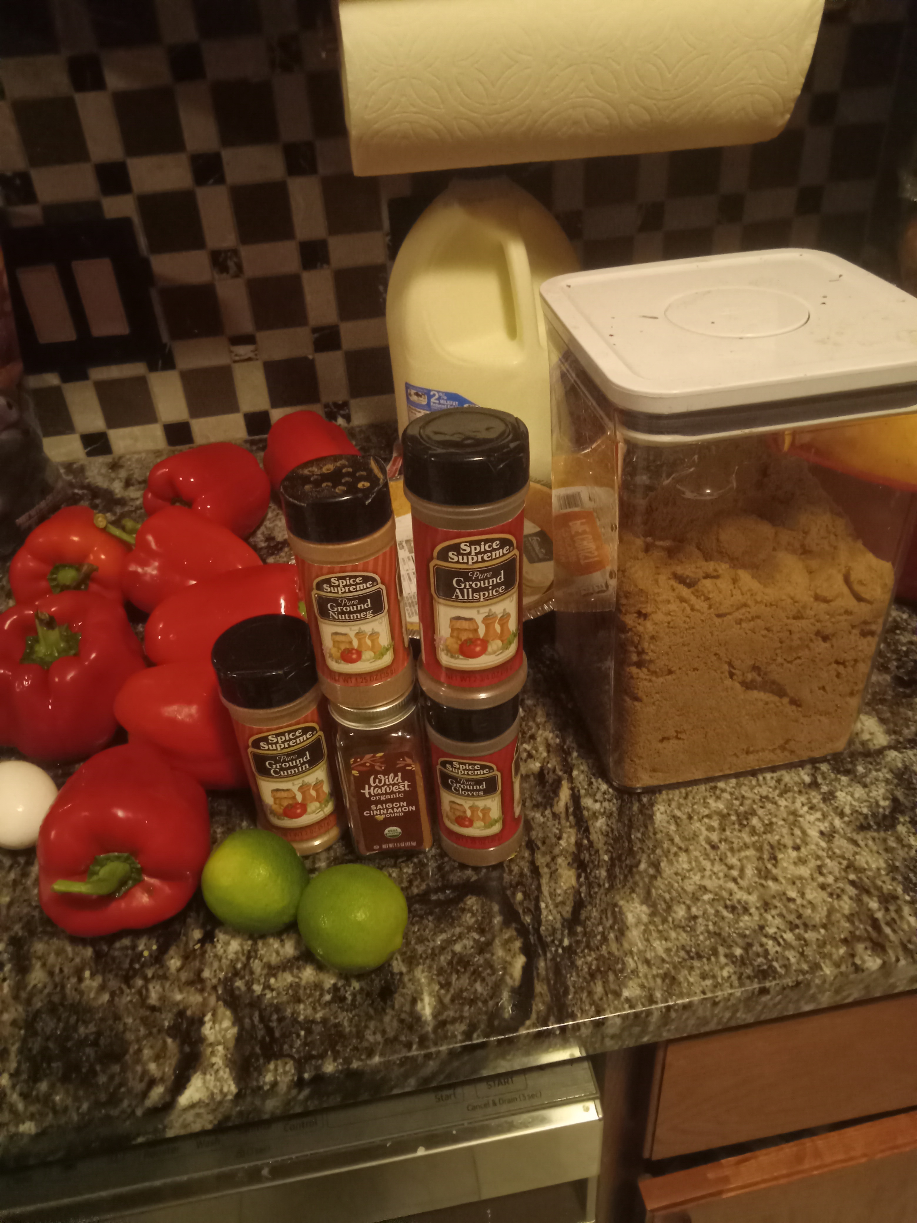 I just baked a bell pepper pie today!