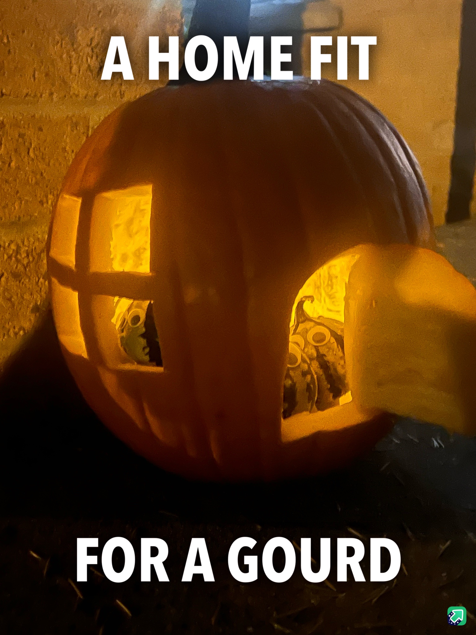 Welcome to the whimsical pumpkin house!
