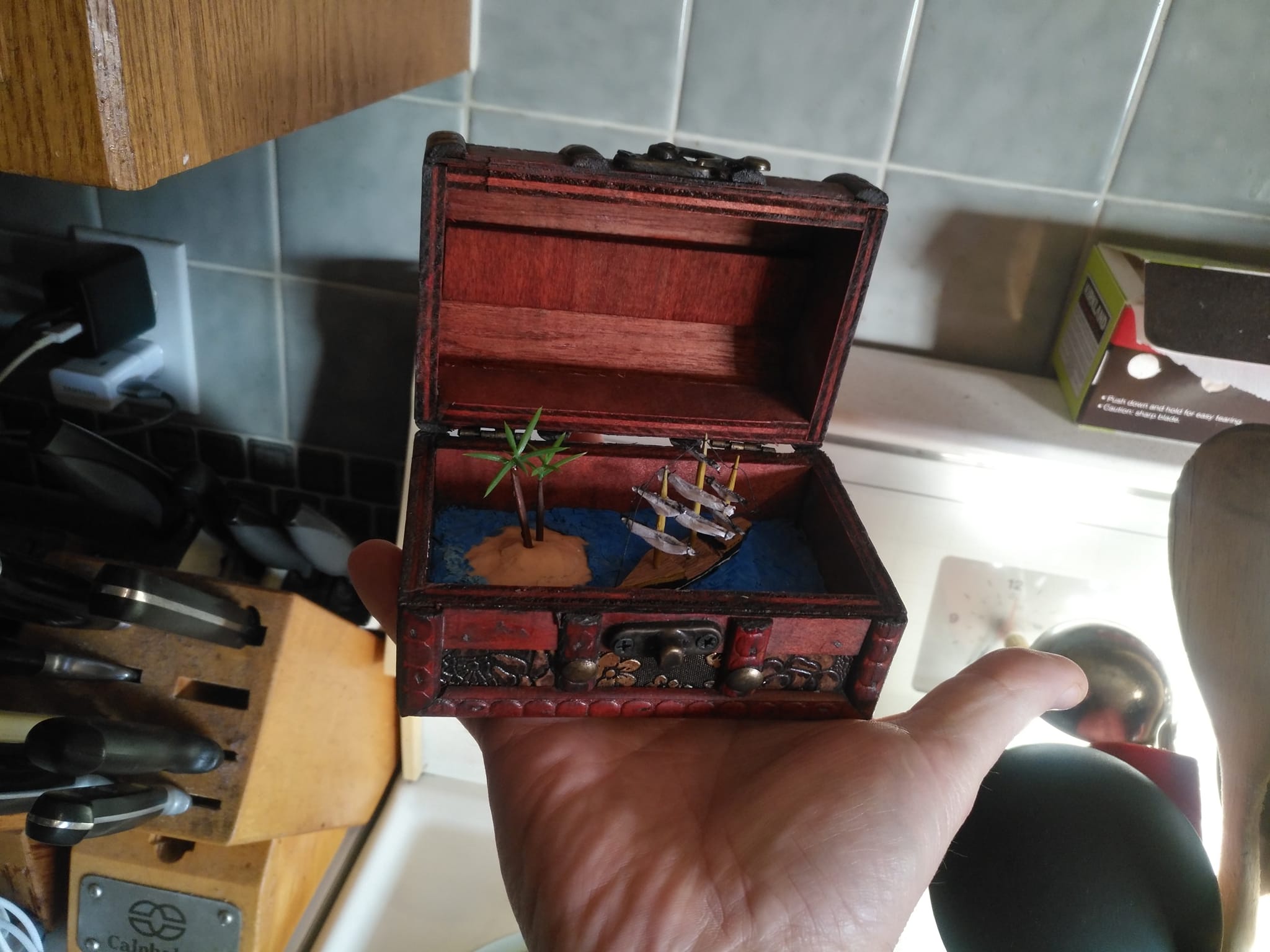 A Sea Chest for Perspective and Scale
