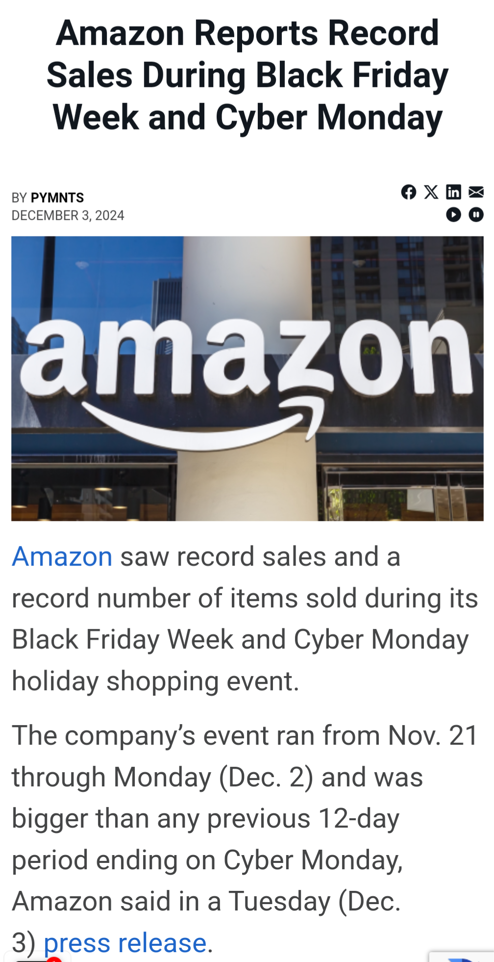 Epic Fail of the Buy Nothing Weekend Challenge