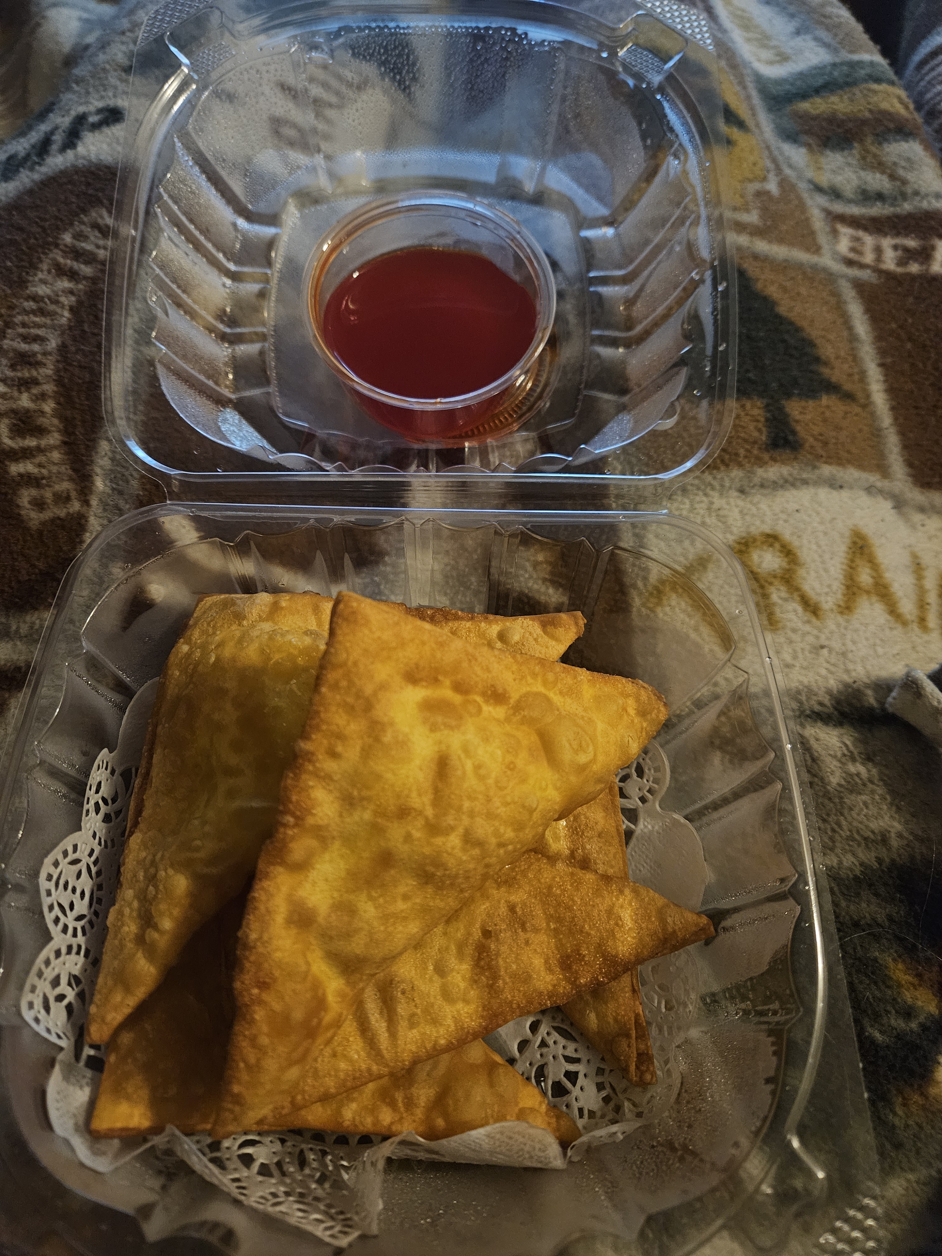 Deliciousness defined: Crab Rangoon!