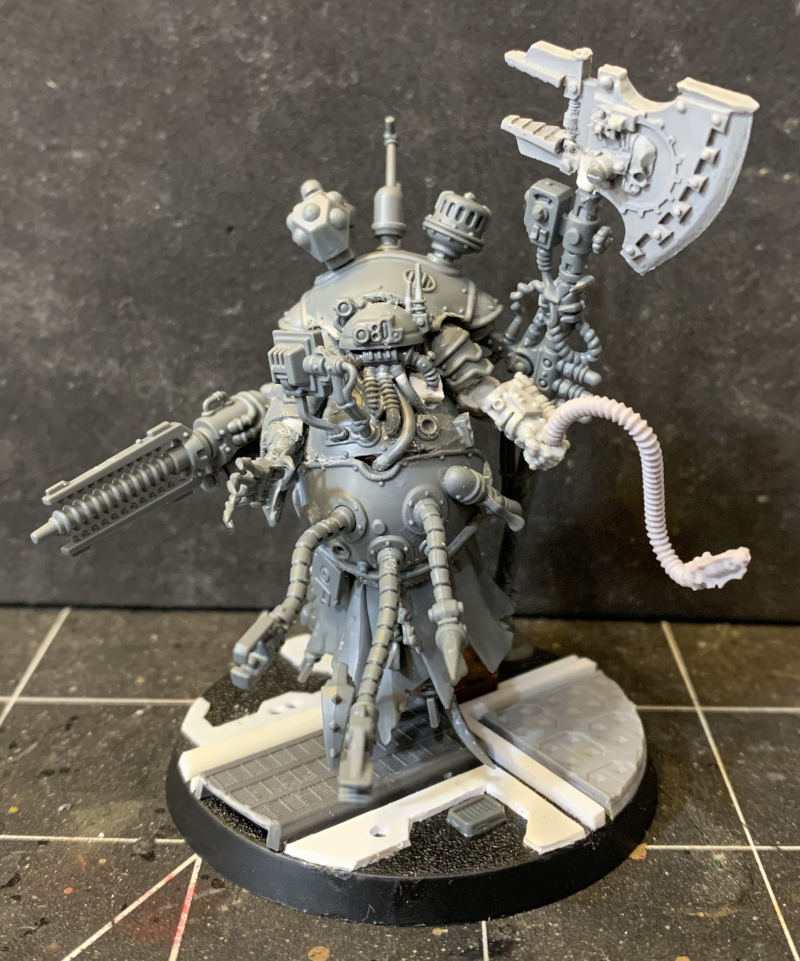 Creative Admech Manipulus Conversion featuring a stylish whip!