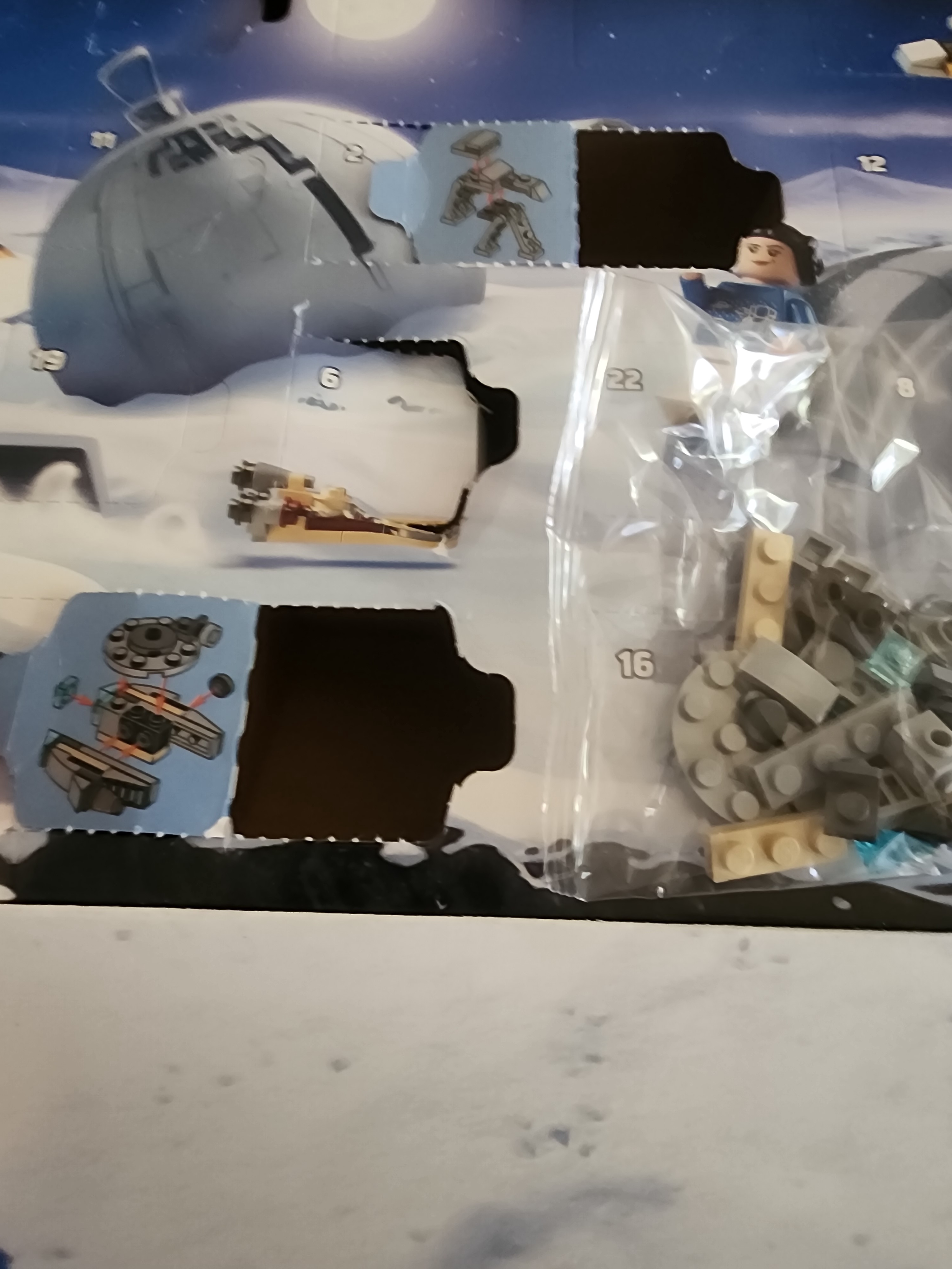 Unboxing Day 9 of the Star Wars Lego Advent Calendar