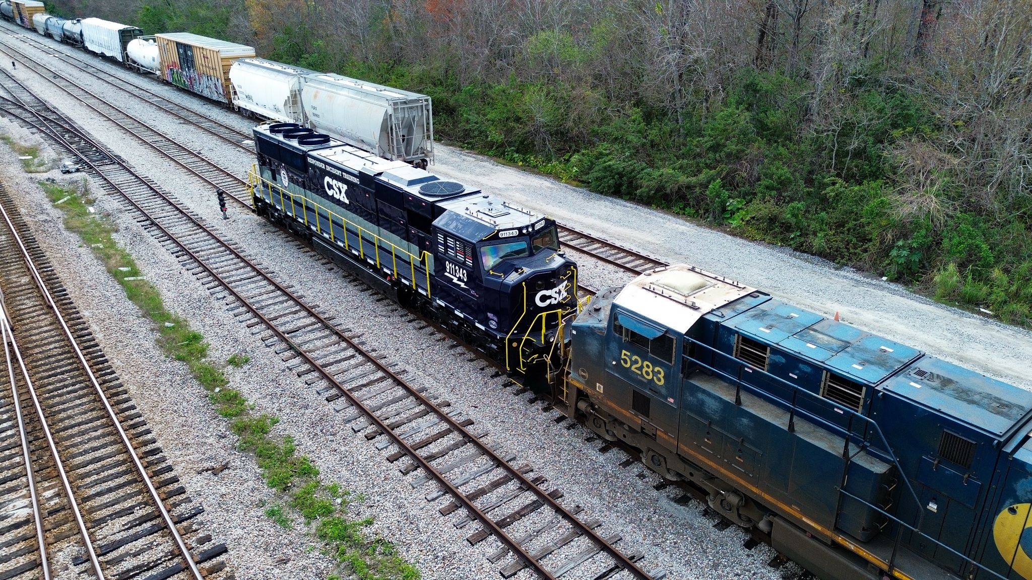 CSX 911343: A Train Enthusiast's Dream