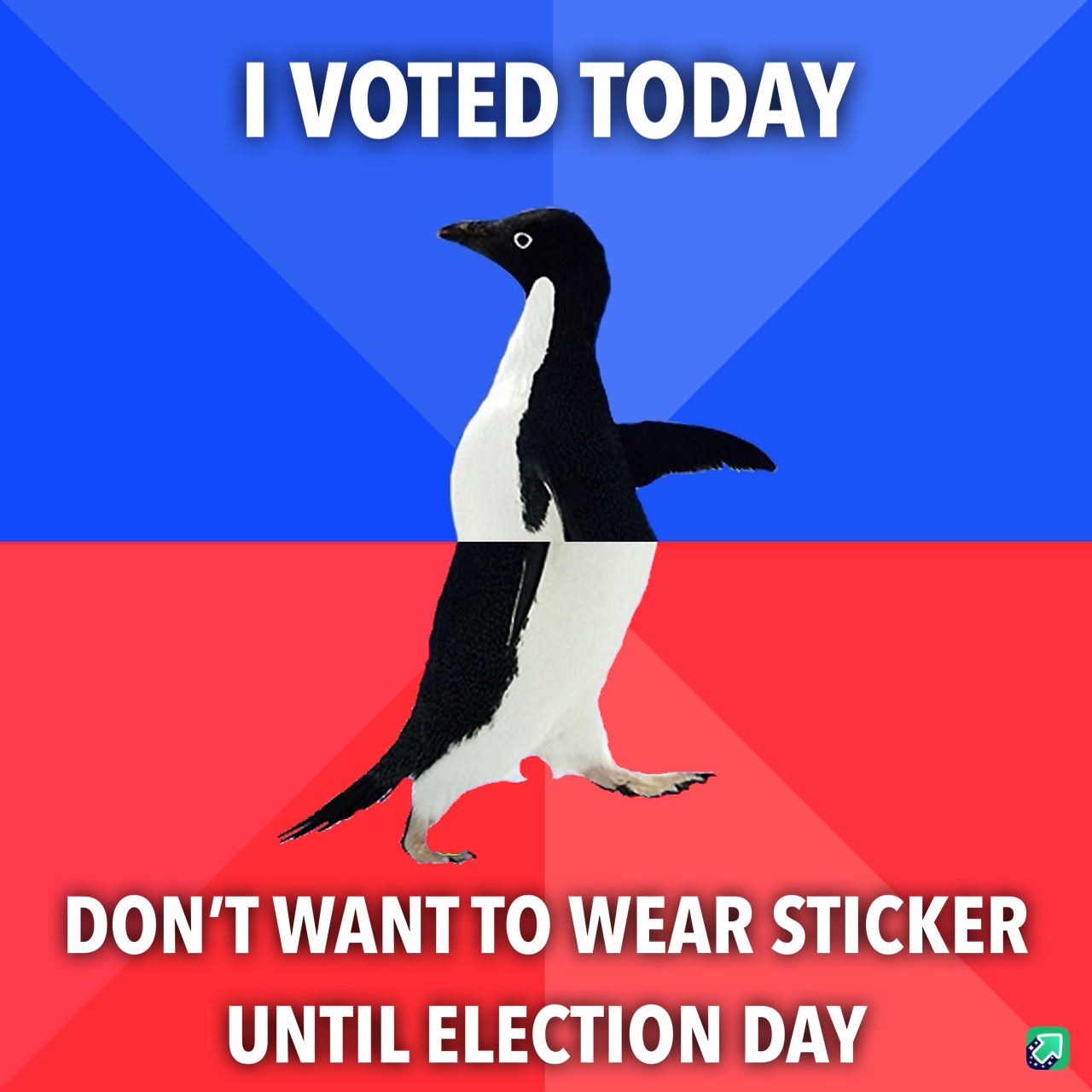 I cast my vote today - double-check your registration status!